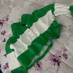 The color of this shirt is beautifulThis is fromforever21 and the materialisgood